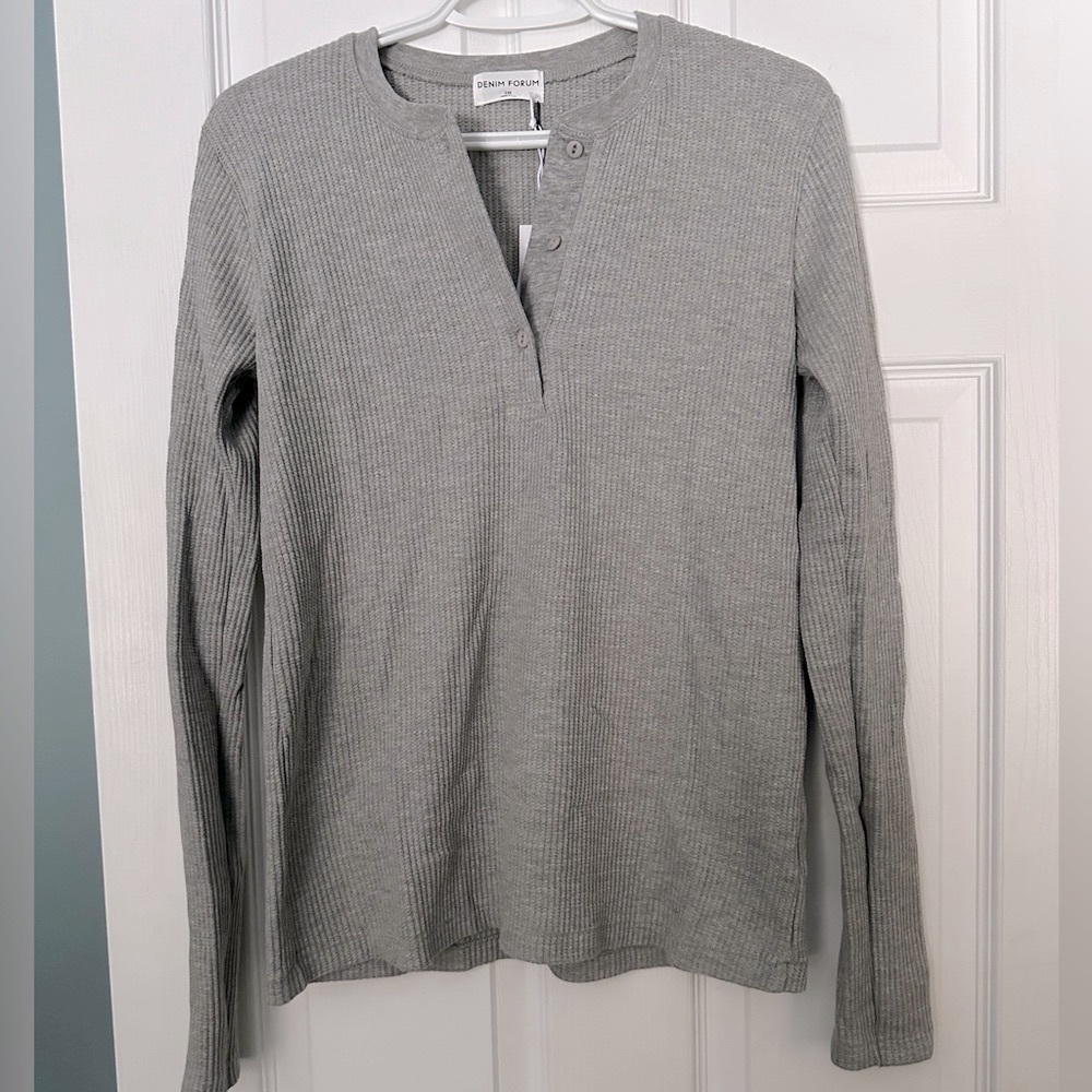 Aritzia Denim Forum Henley